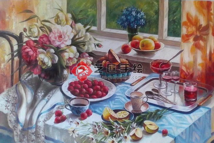 紅酒 花卉水果 咖啡